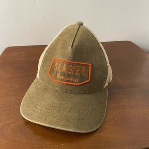 Seager Corduroy Trucker Hat Snapback